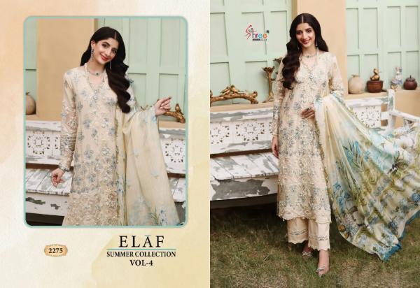  Shree Elaf Summer Collection 4 Cotton Designer Pakistani Salwar Suits Collection